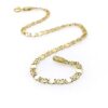 14k Gold Delicate Fancy Link Chain Bracelet UNOAERRE Italy