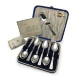 1953 Queen Elizabeth Coronation Spoon Set by Sipelia