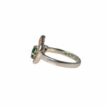 Black Hills Gold Sterling Silver and Emerald Ring
