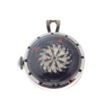 Cocktail Pendant Watch Kaleidoscopic Mystery Dial