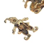 Dutch Couple Duette Coro Sterling Fur Clips