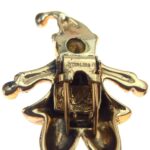 Dutch Couple Duette Coro Sterling Fur Clips