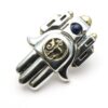 Frank Meisler Hamsa Sterling Pendant Brooc