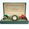 Gucci Cuff Bracelet Watch 11/12 Original Set in Box