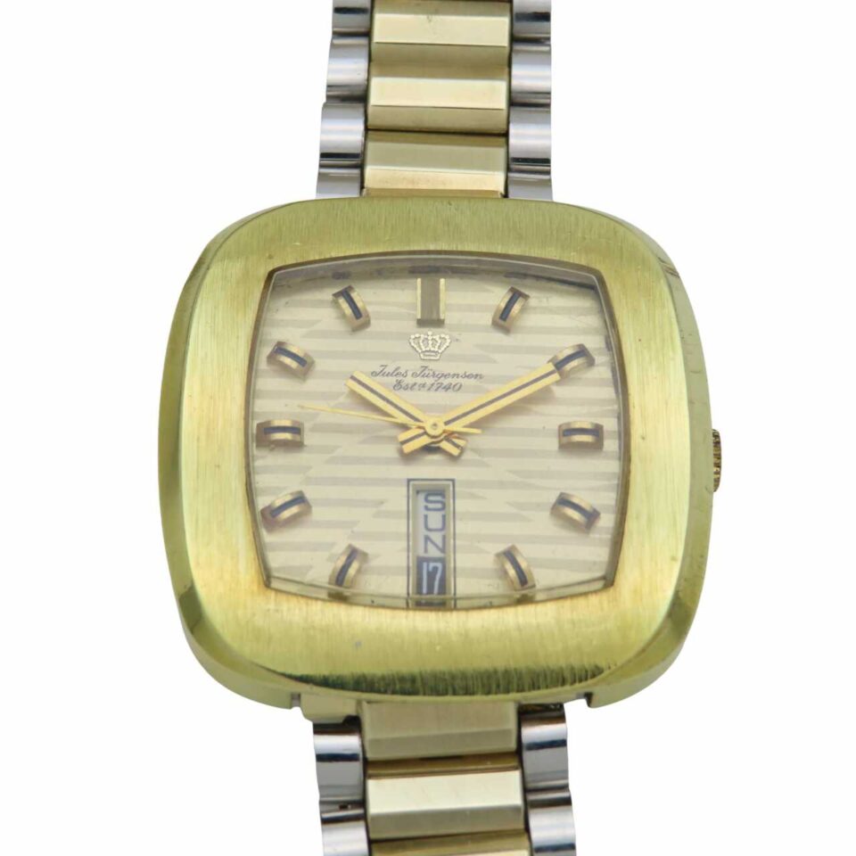 Jules Jurgensen Watch Rare Jurgentron Automatic