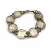 Antique King Edward 3 Pence Coin Bracelet