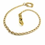 Vintage Krementz Gold Fill Watch Chain