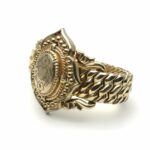 Large Engraved Shield Sweetheart Bracelet