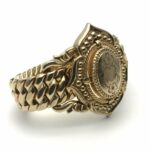 Large Engraved Shield Sweetheart Bracelet