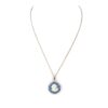 Sterling Silver Blue Wedgwood Pendant Necklace