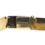 Theodore Olsen Eftf Guilloche Enamel Sterling Silver Bracelet