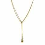Victorian Slide Chain Necklace with Opals