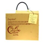 Vintage 1960s Enid Collins of Texas Box Purse in Original Carton Mille Fleur