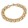 Vintage Double Curb Link Gold Fill Starter Charm Bracelet