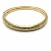 Vintage Gold Filled Bangle Bracelet by Carl Art