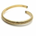 Vintage Gold Filled Bangle Bracelet by Carl Art