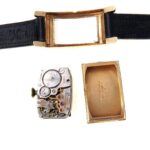 Vintage Longines Curvex Solid 14k Gold Grade 9L 1942