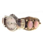 Vintage Navajo Watch Sterling Silver Cuff