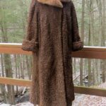 Vintage Schiaparelli Fur Coat Swing Full Length 1940’s to 1950’s
