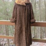 Vintage Schiaparelli Fur Coat Swing Full Length 1940’s to 1950’s