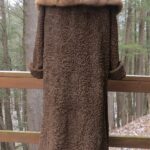 Vintage Schiaparelli Fur Coat Swing Full Length 1940’s to 1950’s