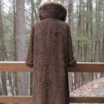 Vintage Schiaparelli Fur Coat Swing Full Length 1940’s to 1950’s