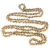 Vintage Tasmanian Maireener Shell Necklace Natural Iridescent 70 inches