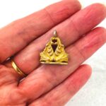 Art Nouveau Gold Filled Watch Fob Pendant