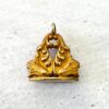 Art Nouveau Gold Filled Watch Fob Pendant