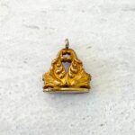 Art Nouveau Gold Filled Watch Fob Pendant