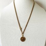 How to wear a lorgnette chain necklace.