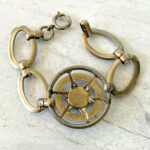 Vintage Working Compass Nautical Bracelet