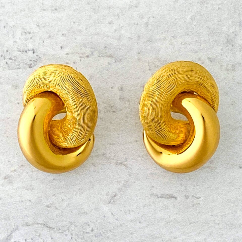 Dior Interlocked Earrings