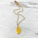 French Gold Filled Locket Necklace