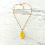 French Gold Filled Locket Necklace