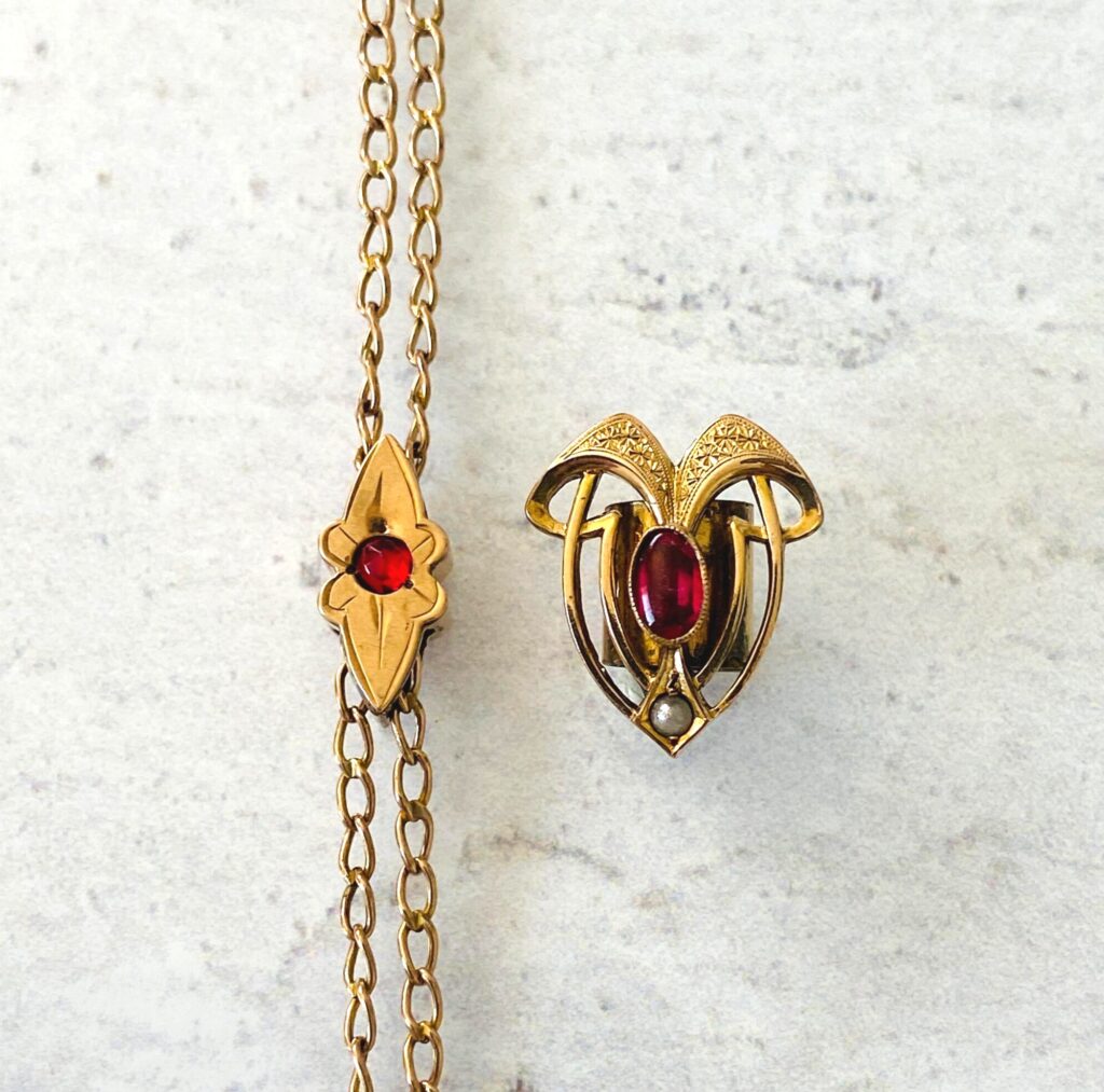 large-art-nouveau-slide-garnet-2