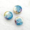 Antique Hand Painted Porcelain Buttons