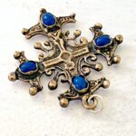 800 Silver Coptic Cross Pendant