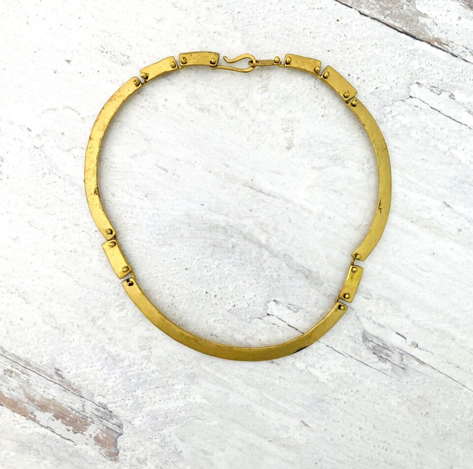 Signed Ann Dick Modernist Necklace