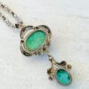 Peruzzi Filigree Pendant Necklace