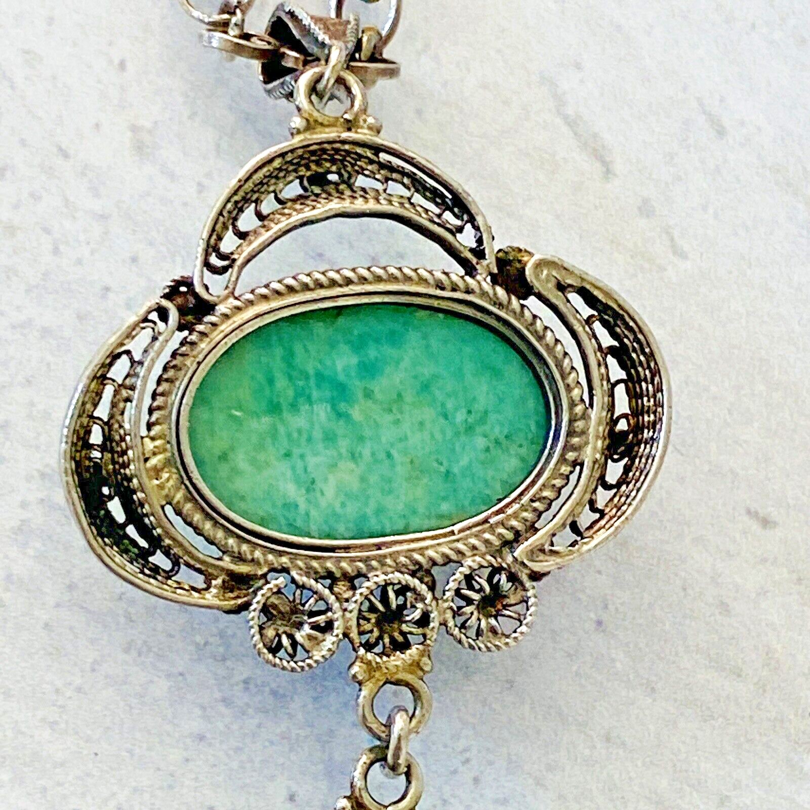 Peruzzi Filigree Pendant Necklace