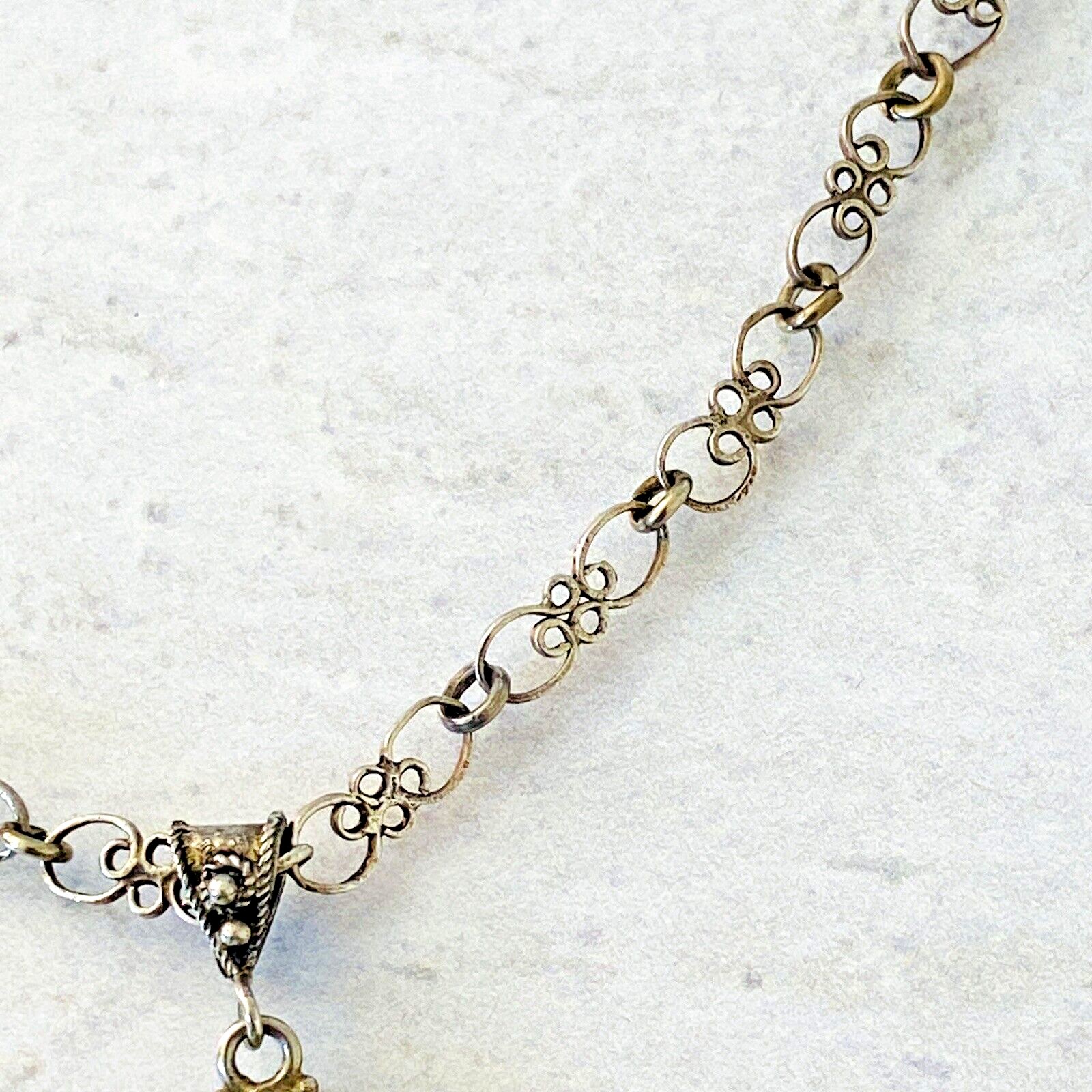 Peruzzi Filigree Pendant Necklace