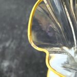 Lobmeyer Moser Trumpet Footed Quatrefoil Liqueur Glass