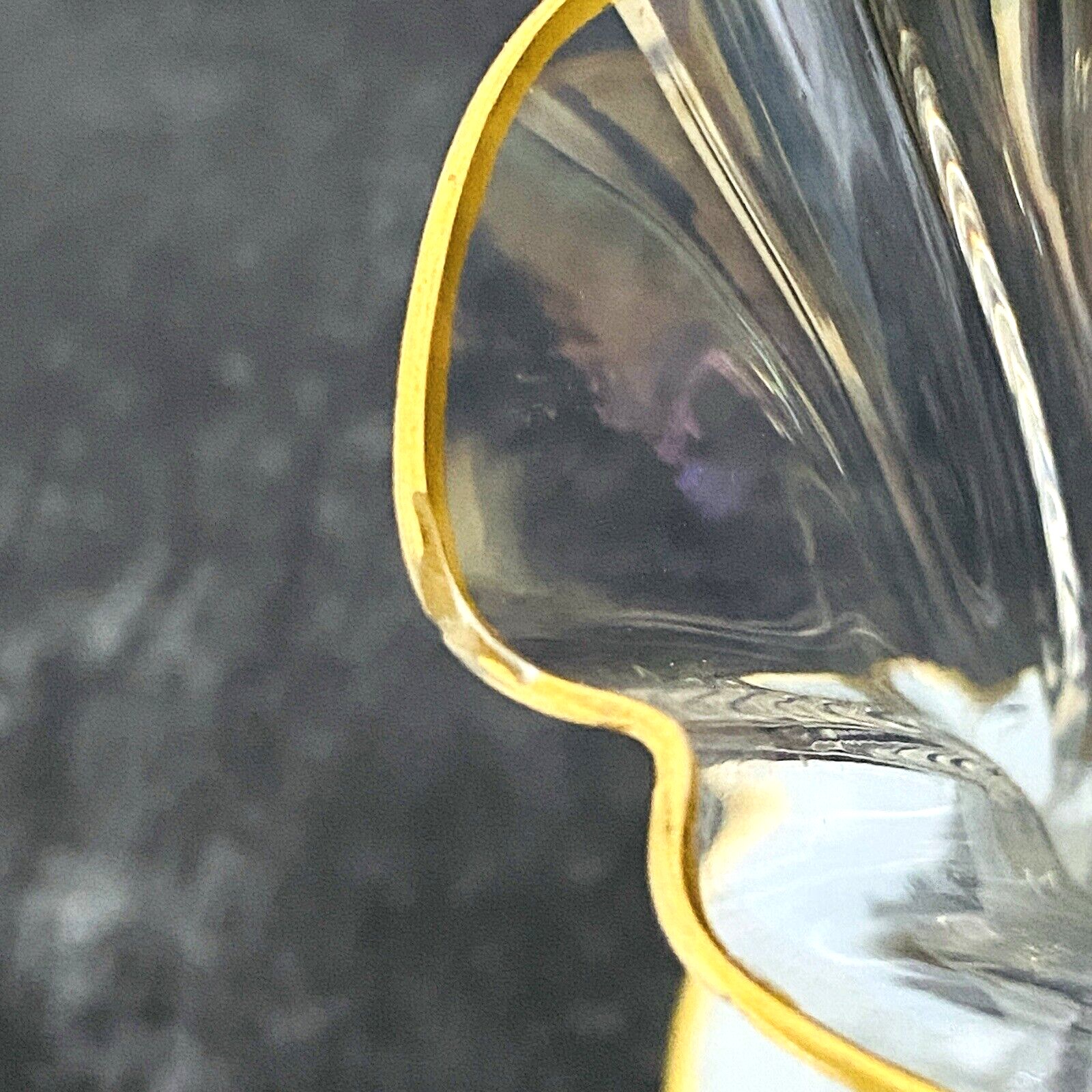 Lobmeyer Moser Trumpet Footed Quatrefoil Liqueur Glass