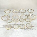 Lobmeyer Moser Trumpet Footed Quatrefoil Liqueur Glass