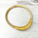 Modernist Gas Pipe Chain Necklace