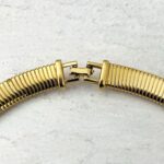 Modernist Gas Pipe Chain Necklace