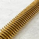 Trifari Modernist Picket Fence Bracelet