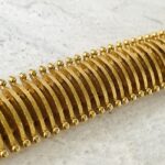 Trifari Modernist Picket Fence Bracelet