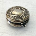 Antique Victorian Sterling Silver Compact